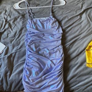 Blue Shiny Dress